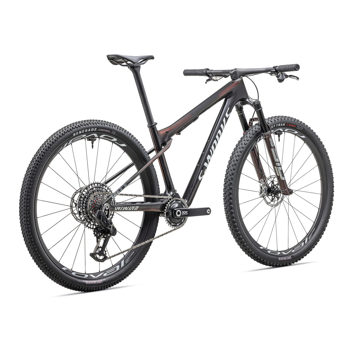 S-Works Epic World Cup kalnu velosipēds | Carbon - Red Pearl - Chameleon Fade