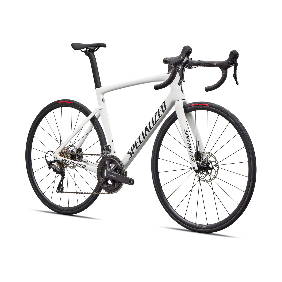 Specialized Tarmac SL7 sporta šosejas velosipēds | Shimano 105 | Gloss White - Dark Navy Metallic