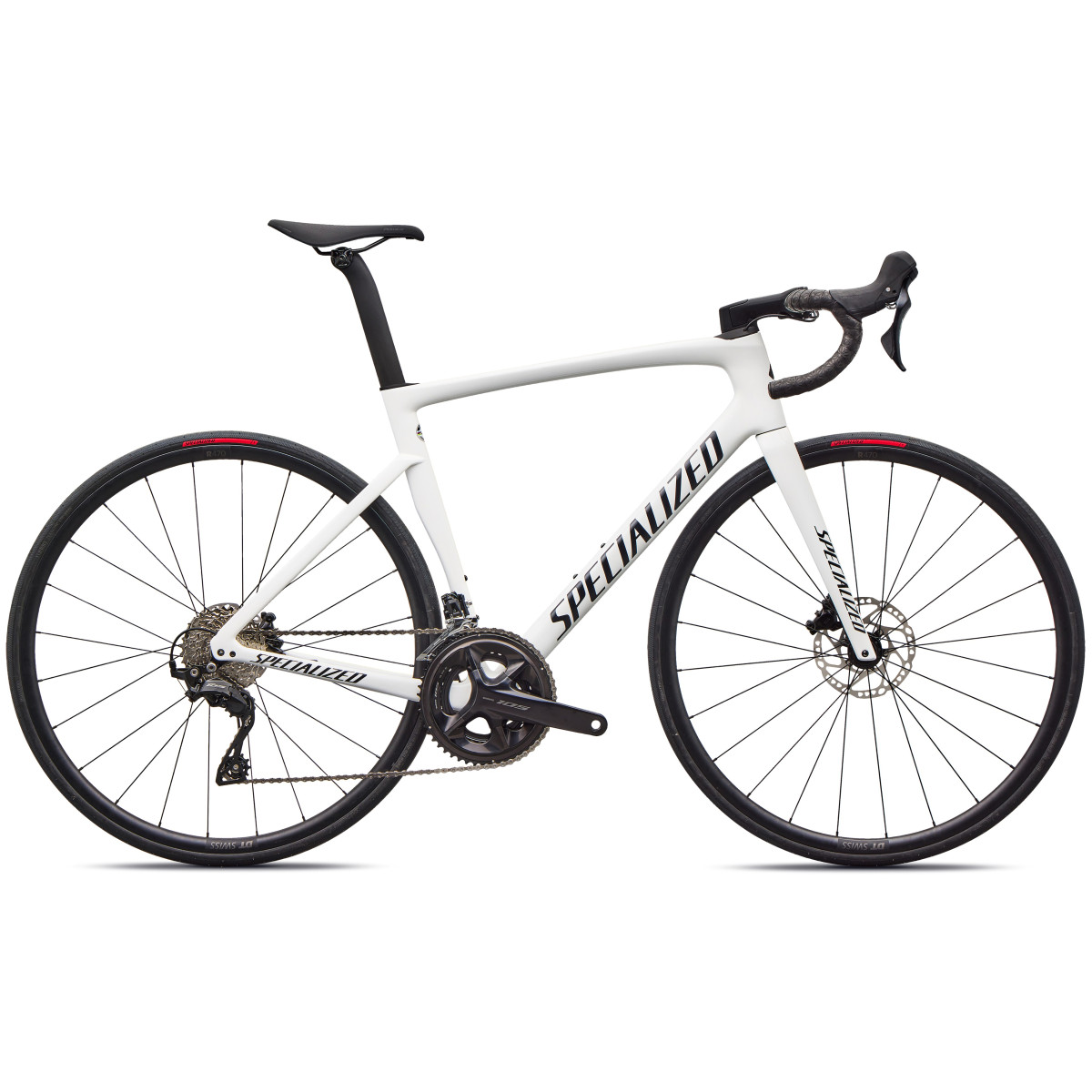 Specialized Tarmac SL7 sporta šosejas velosipēds | Shimano 105 | Gloss White - Dark Navy Metallic