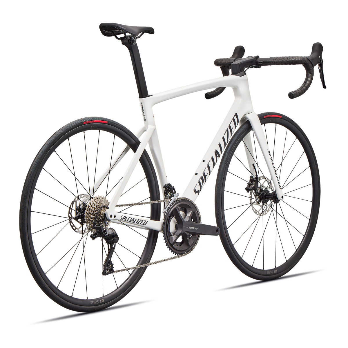 Specialized Tarmac SL7 sporta šosejas velosipēds | Shimano 105 | Gloss White - Dark Navy Metallic