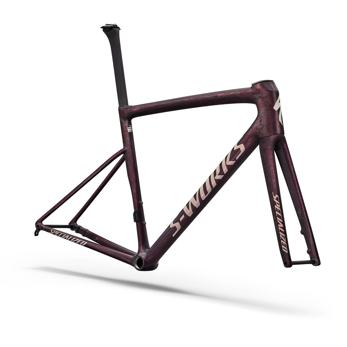 S-Works Tarmac SL8 rāmja komplekts | Gloss Carbon - Bordeaux Metallic