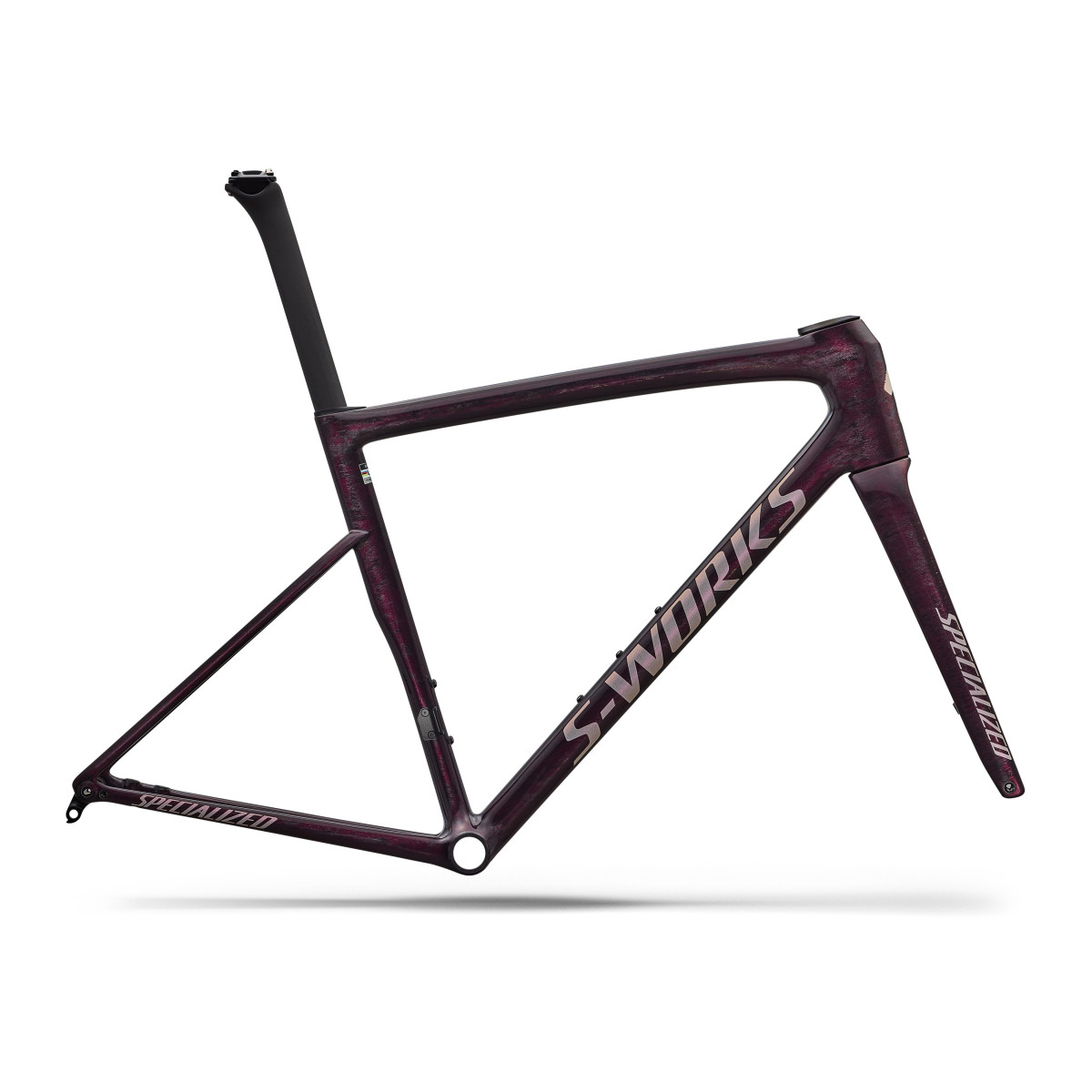 S-Works Tarmac SL8 rāmja komplekts | Gloss Carbon - Bordeaux Metallic