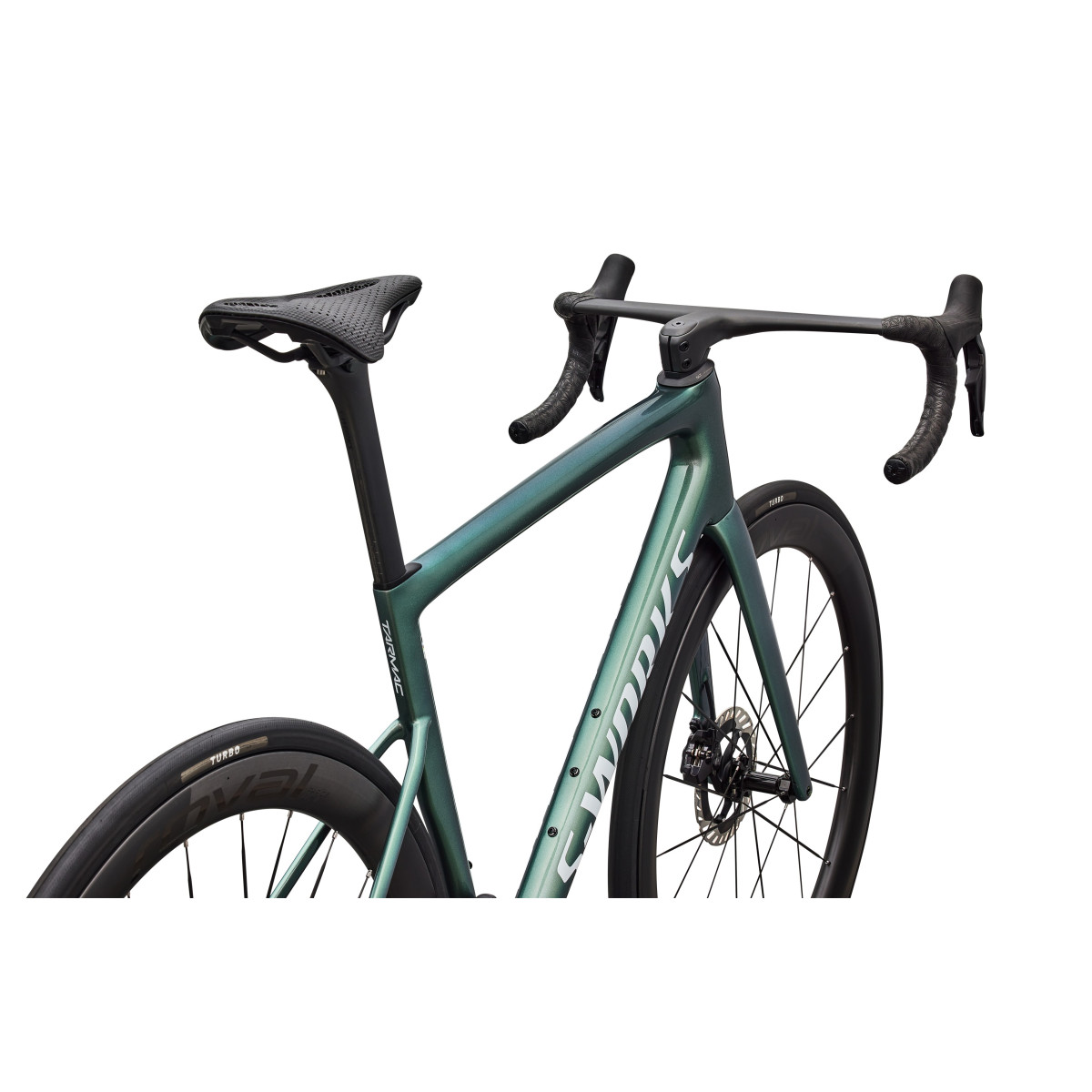S-Works Tarmac SL8 šosejas velosipēds | Shimano Dura-Ace Di2 | Gloss Premium Fjord Metallic - White Metallic Silver