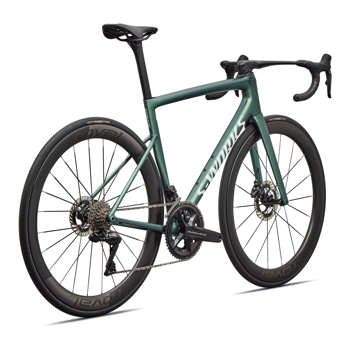 S-Works Tarmac SL8 šosejas velosipēds | Shimano Dura-Ace Di2 | Gloss Premium Fjord Metallic - White Metallic Silver
