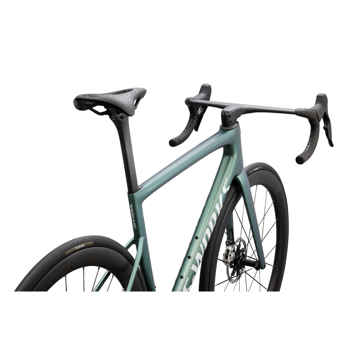 S-Works Tarmac SL8 šosejas velosipēds | SRAM Red AXS | Gloss Premium Fjord Metallic - White Metallic Silver