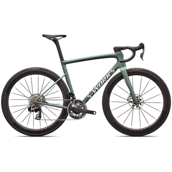 S-Works Tarmac SL8 šosejas velosipēds | SRAM Red AXS | Gloss Premium Fjord Metallic - White Metallic Silver S-Works Tarmac SL8 šosejas velosipēds | SRAM Red AXS | Gloss Premium Fjord Metallic - White Metallic Silver
