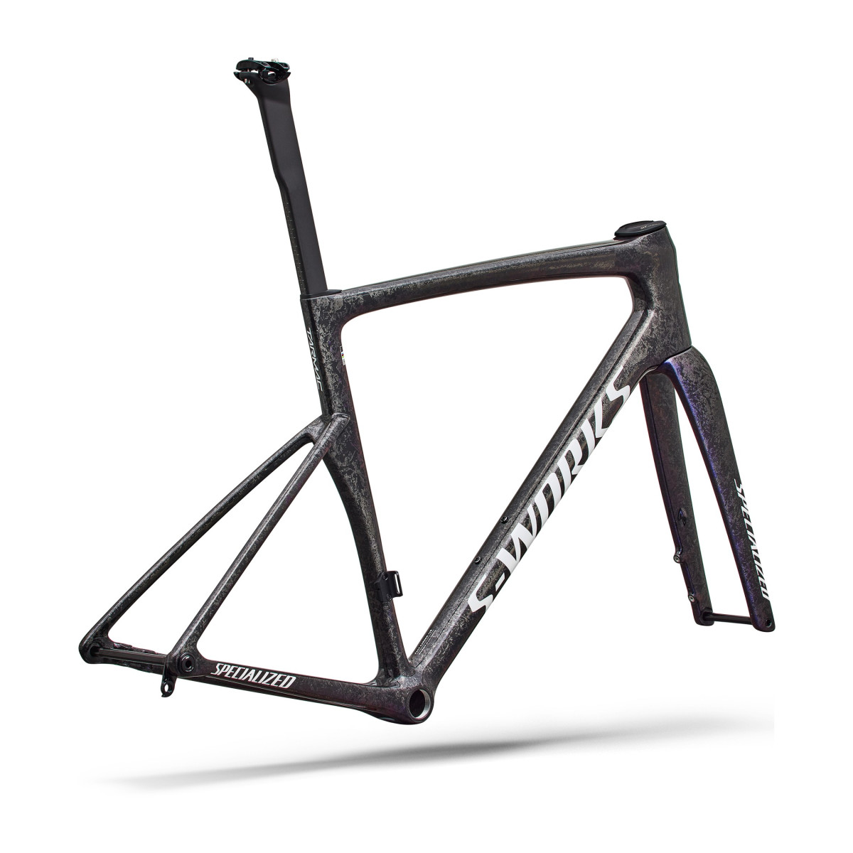 S-Works Tarmac SL9 rāmja komplekts | Gloss Carbon - Red To Blue Pearl - White