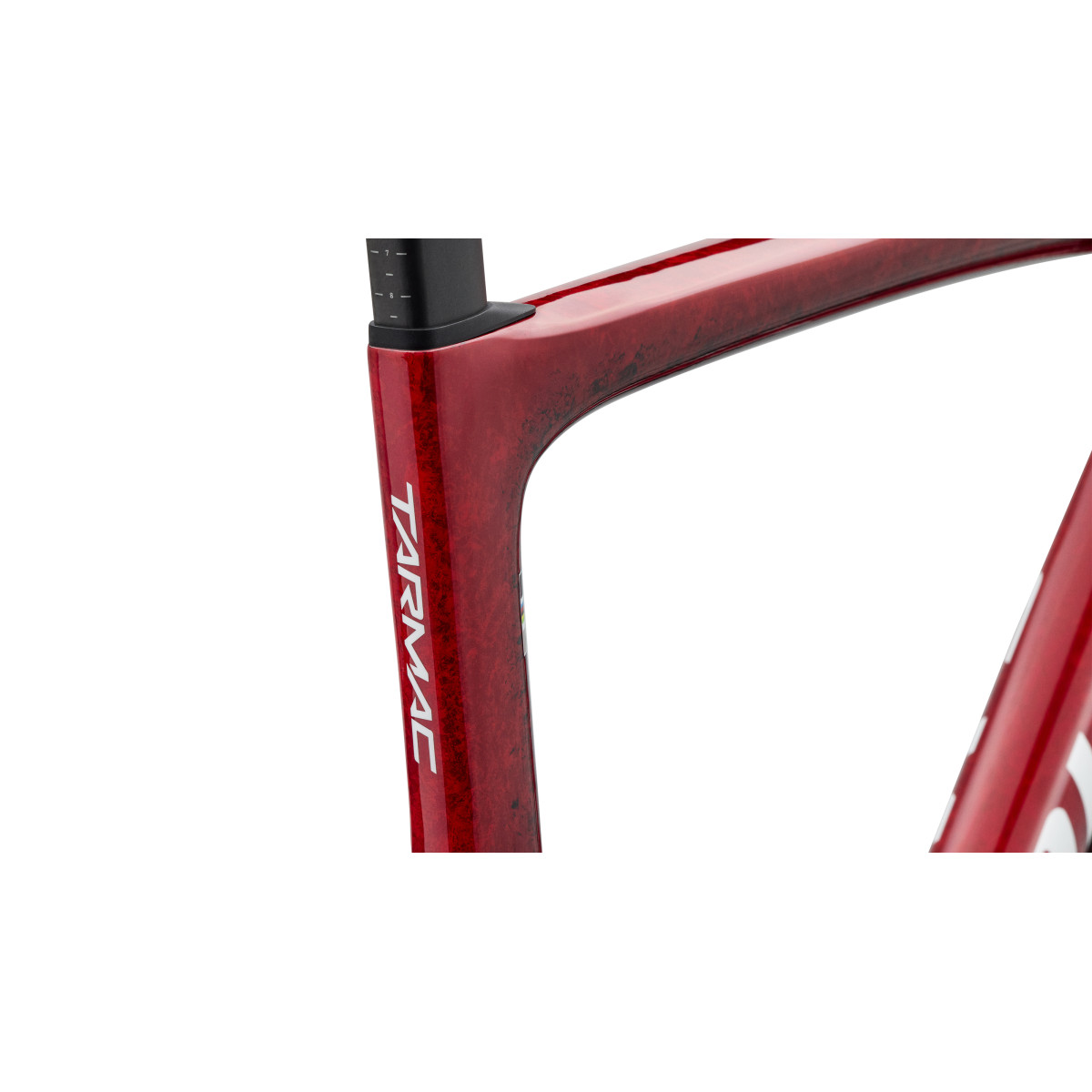 S-Works Tarmac SL9 rāmja komplekts | Gloss Vivid Red - Tarmac Black - White Silver Metallic
