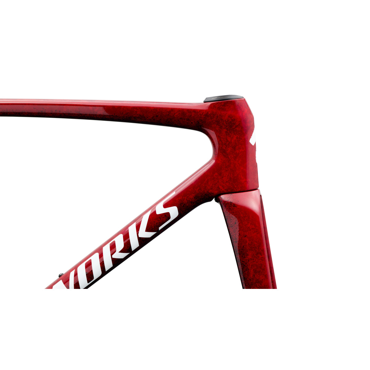 S-Works Tarmac SL9 rāmja komplekts | Gloss Vivid Red - Tarmac Black - White Silver Metallic