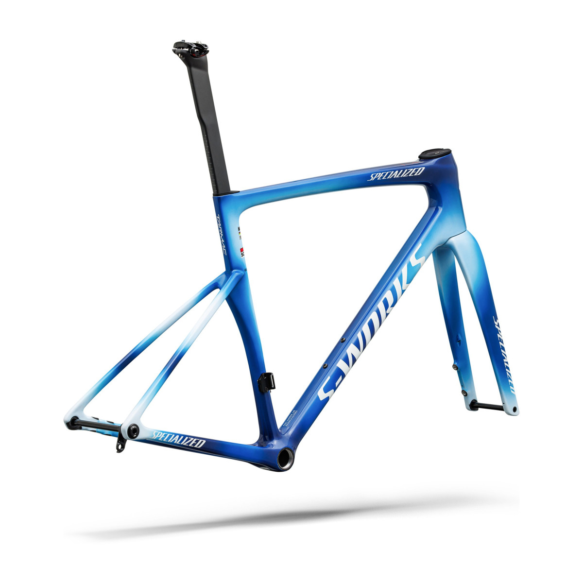 S-Works Tarmac SL9 rāmja komplekts | Soudal Quick-Step | Gloss Blue Onyx - Cobalt - Morning Mist
