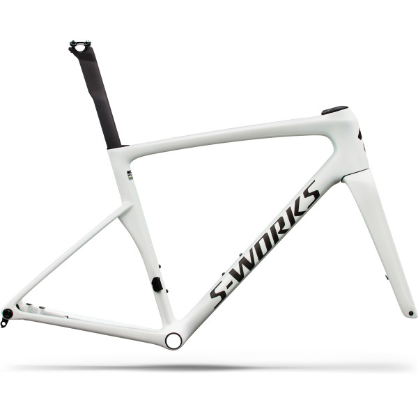 S-Works Tarmac SL9 rāmja komplekts | Gloss White Silver Metallic - Obsidian Metallic