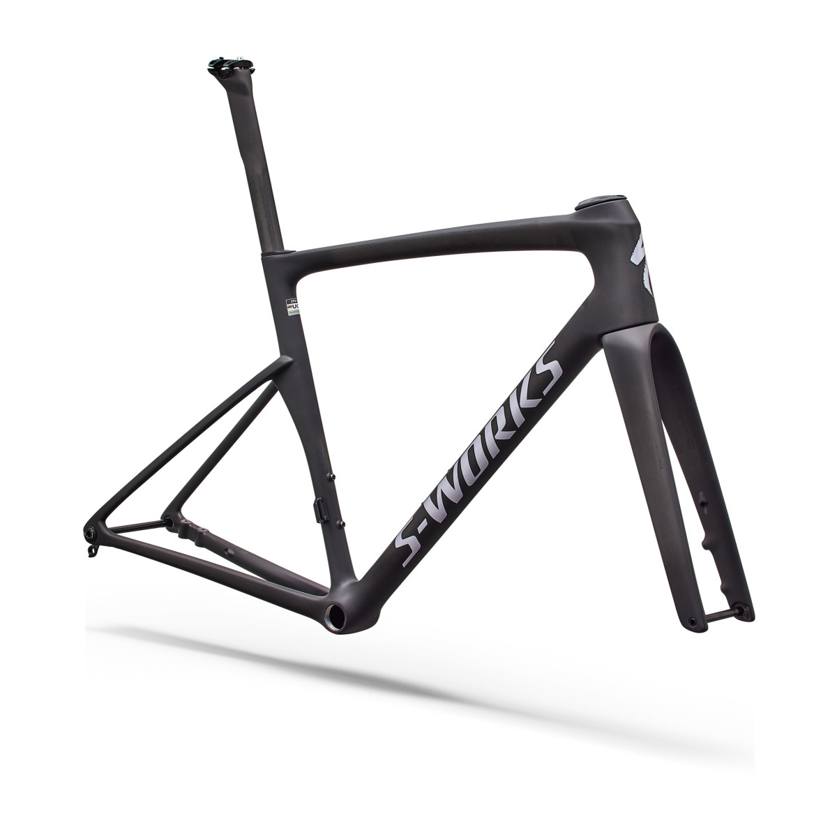 S-Works Tarmac SL9 rāmja komplekts | Rtp Raw Carbon - Gloss Amethyst Frost