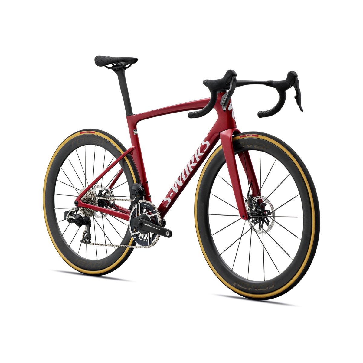 S-Works Tarmac SL9 šosejas velosipēds | SRAM Red AXS | Gloss Ruby Metallic - White Silver Metallic