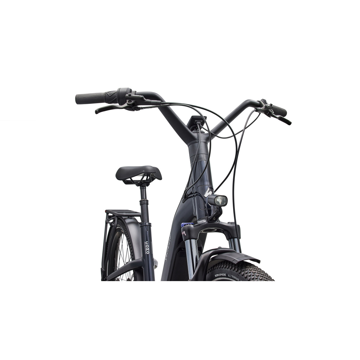 Specialized Turbo Como 4.0 IGH elektrovelosipēds | Gloss Metallic Dark Navy - Satin Silver Reflective