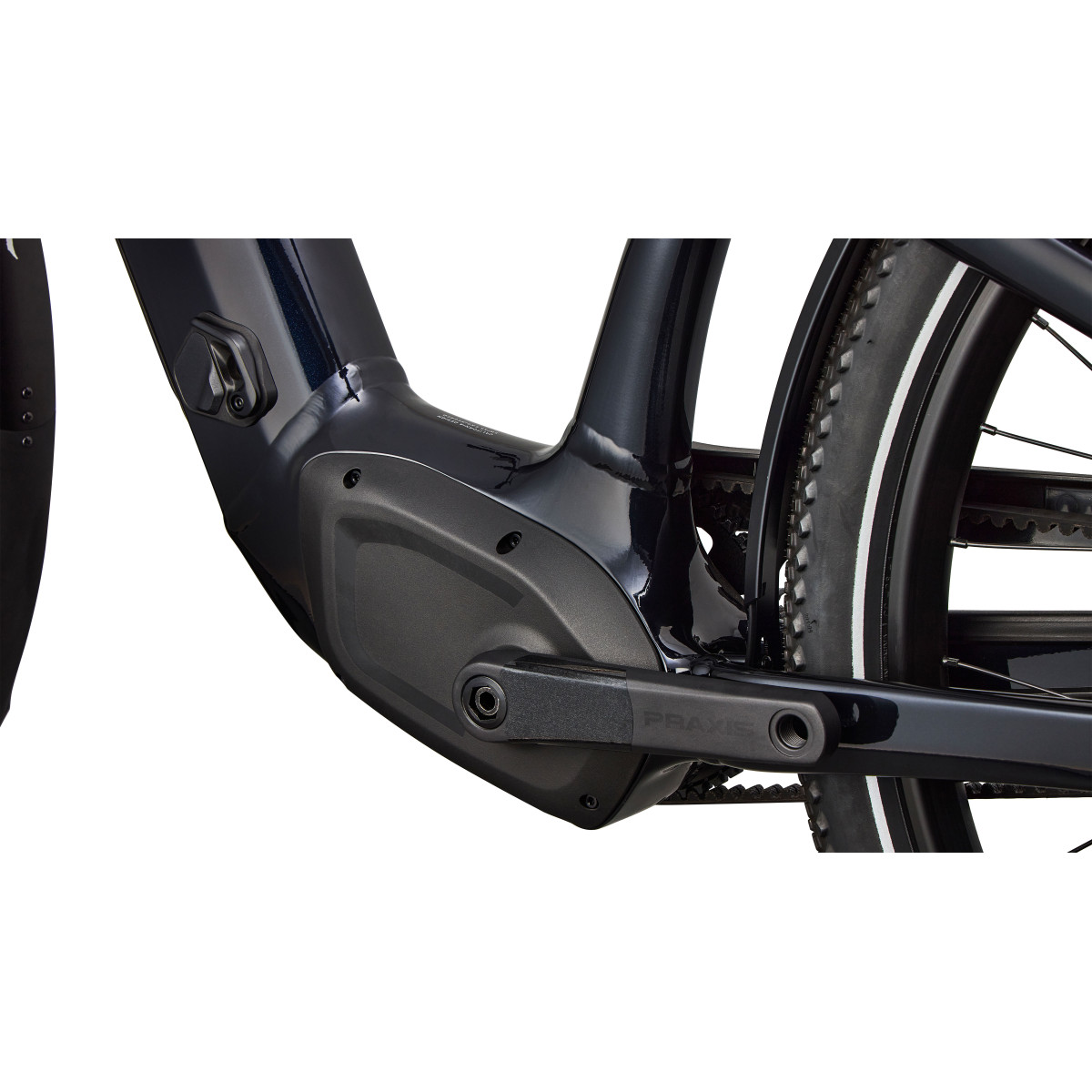 Specialized Turbo Como 4.0 IGH elektrovelosipēds | Gloss Metallic Dark Navy - Satin Silver Reflective