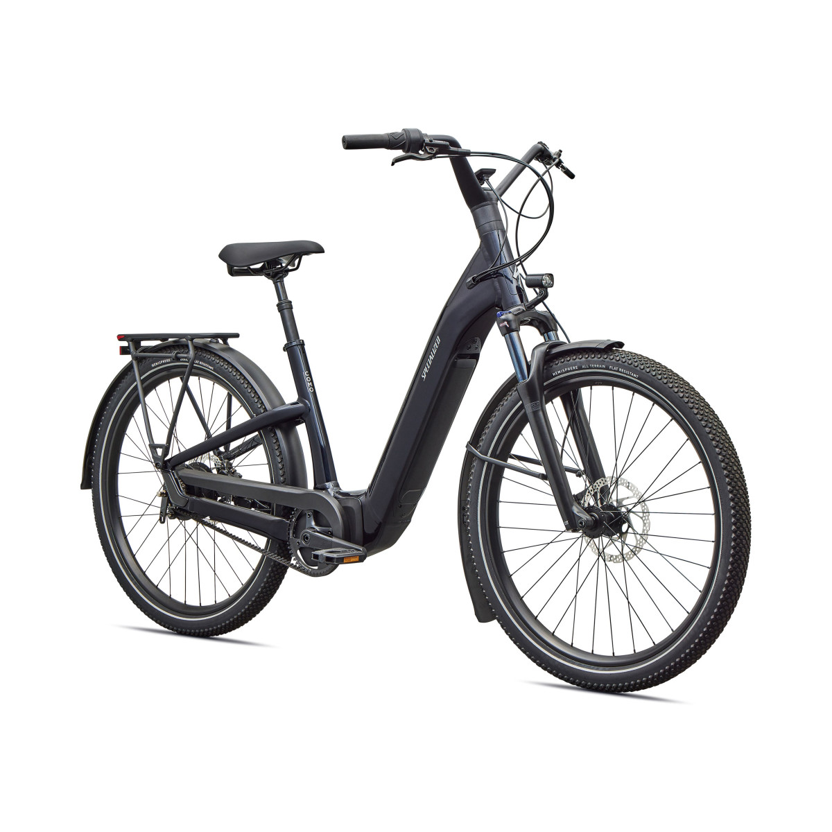 Specialized Turbo Como 4.0 IGH elektrovelosipēds | Gloss Metallic Dark Navy - Satin Silver Reflective