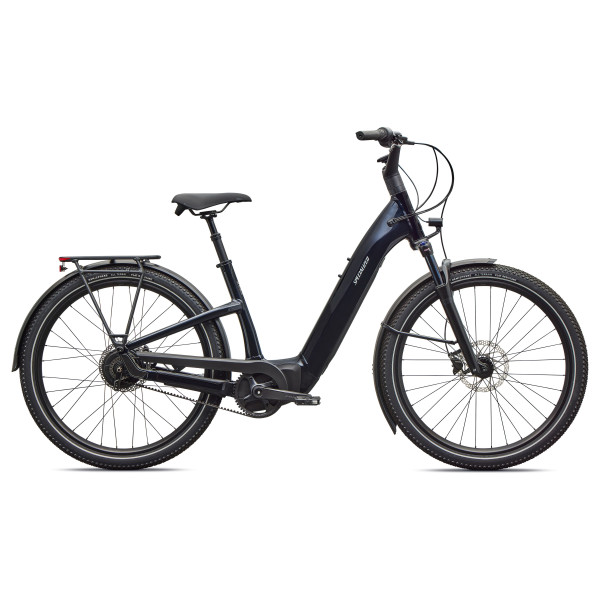 Specialized Turbo Como 4.0 IGH elektrovelosipēds | Gloss Metallic Dark Navy - Satin Silver Reflective