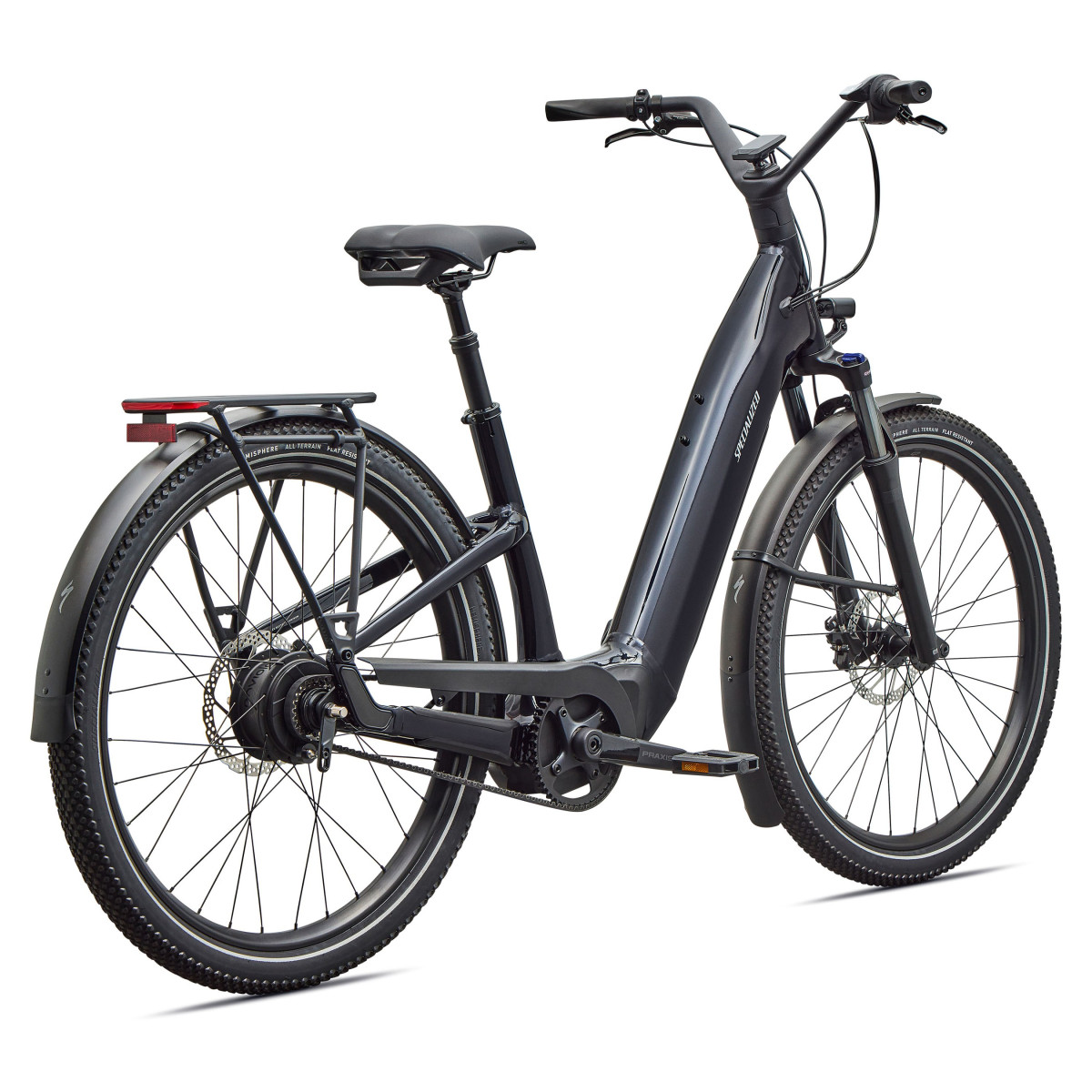 Specialized Turbo Como 4.0 IGH elektrovelosipēds | Gloss Metallic Dark Navy - Satin Silver Reflective