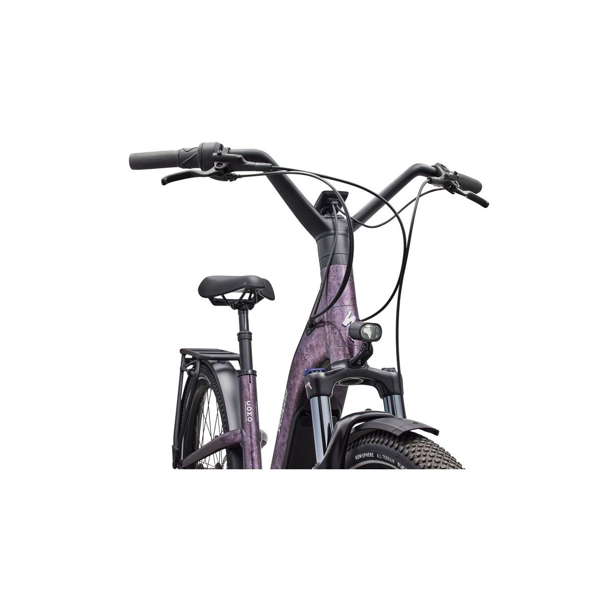 Specialized Turbo Como 4.0 IGH elektrovelosipēds | Gloss Nebula Metallic - Mauve Metallic