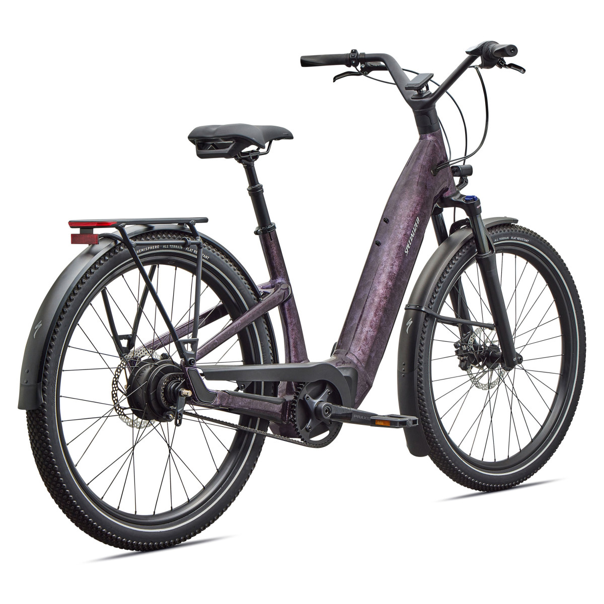 Specialized Turbo Como 4.0 IGH elektrovelosipēds | Gloss Nebula Metallic - Mauve Metallic