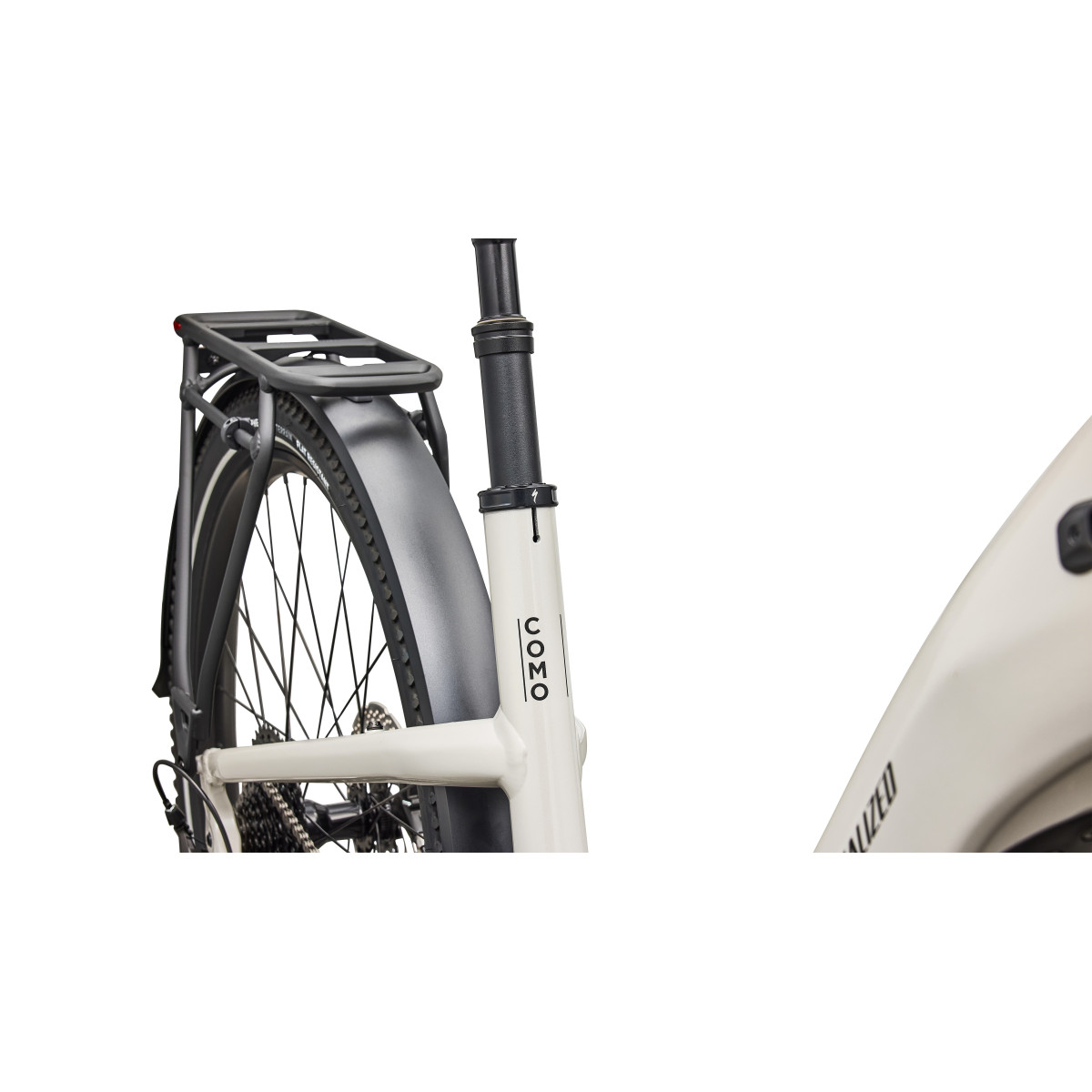 Specialized Turbo Como 4.0 elektrovelosipēds | Gloss Dolomite Metallic - Satin Black Reflective