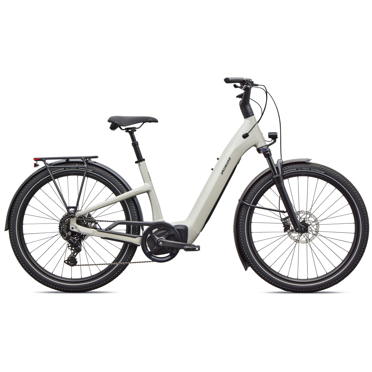 Specialized Turbo Como 4.0 elektrovelosipēds | Gloss Dolomite Metallic - Satin Black Reflective