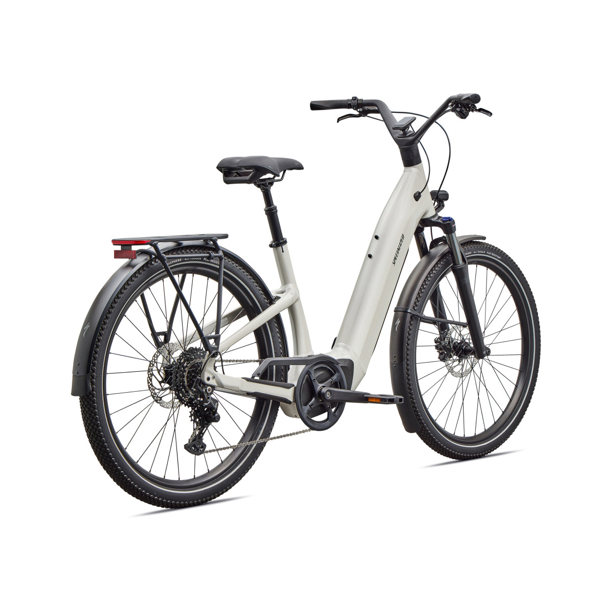 Specialized Turbo Como 4.0 elektrovelosipēds | Gloss Dolomite Metallic - Satin Black Reflective