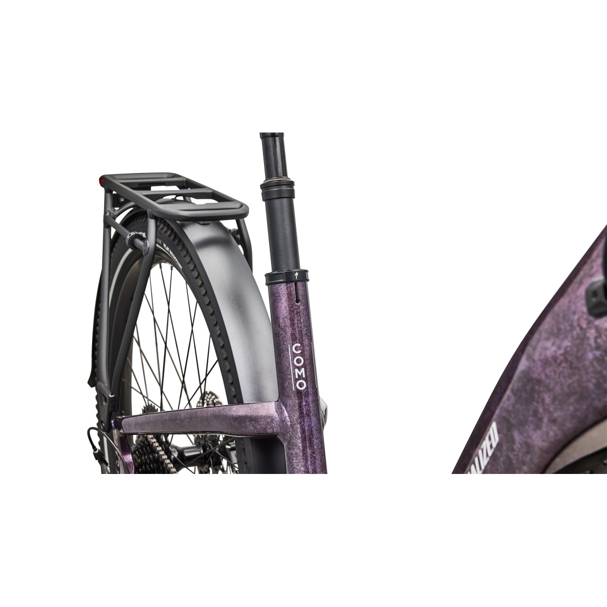Specialized Turbo Como 4.0 elektrovelosipēds | Gloss Nebula Metallic Quartz Metallic Dry Impsto - Mauve Metallic