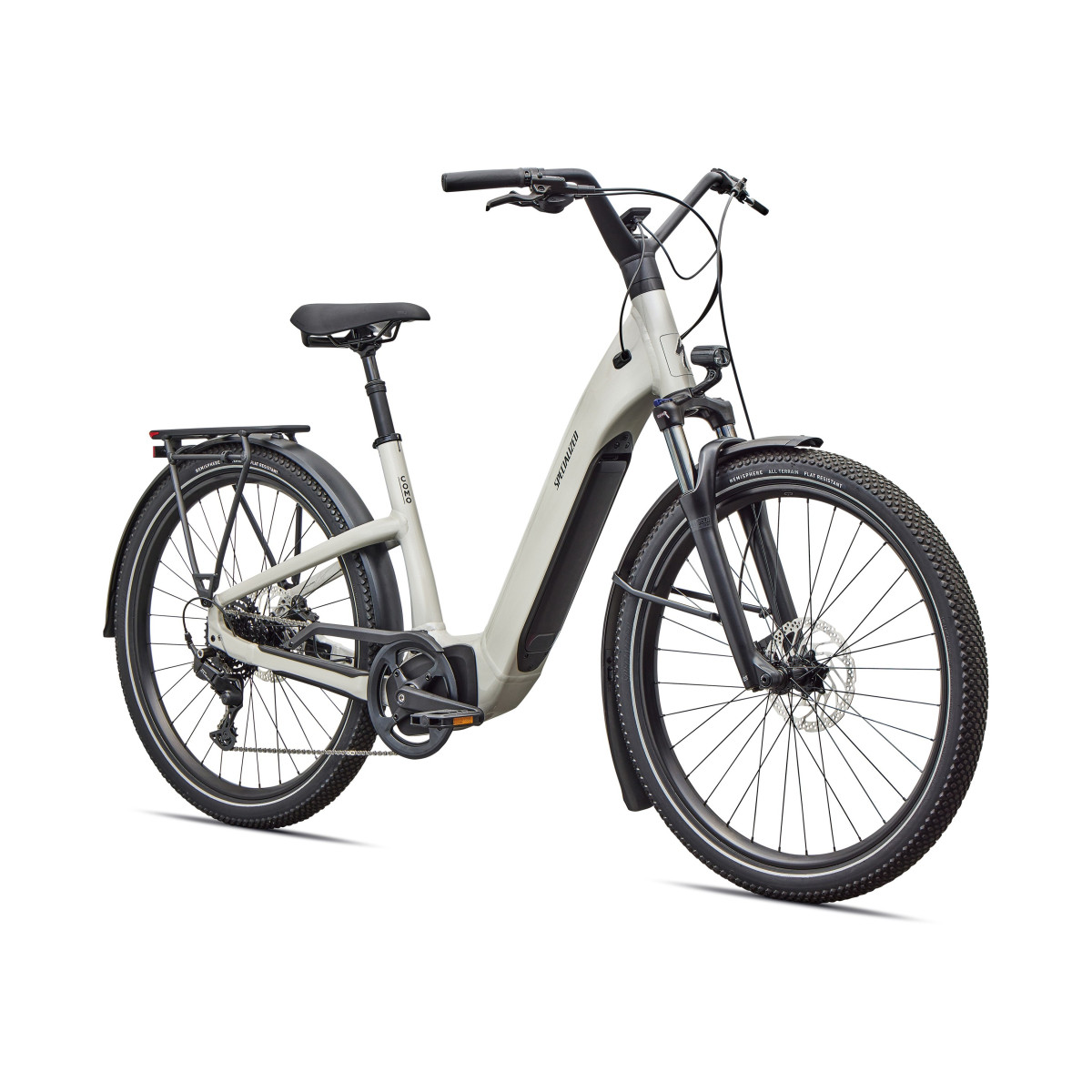 Specialized Turbo Como 4.0 elektrovelosipēds | Gloss Dolomite Metallic - Satin Black Reflective
