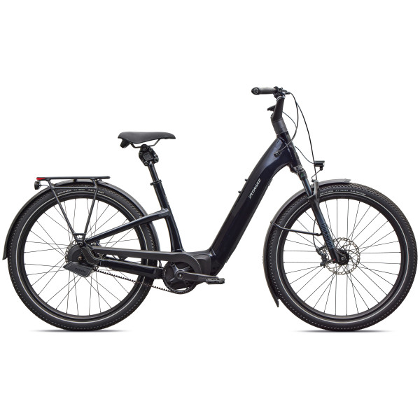 Specialized Turbo Como 5.0 IGH elektrovelosipēds | Gloss Metallic Dark Navy - Satin Silver Reflective