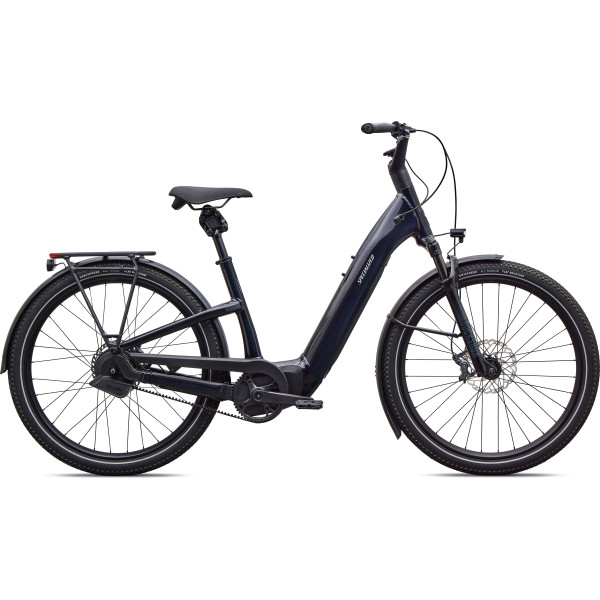 Specialized Turbo Como 5.0 IGH elektrovelosipēds | Gloss Metallic Dark Navy - Satin Silver Reflective