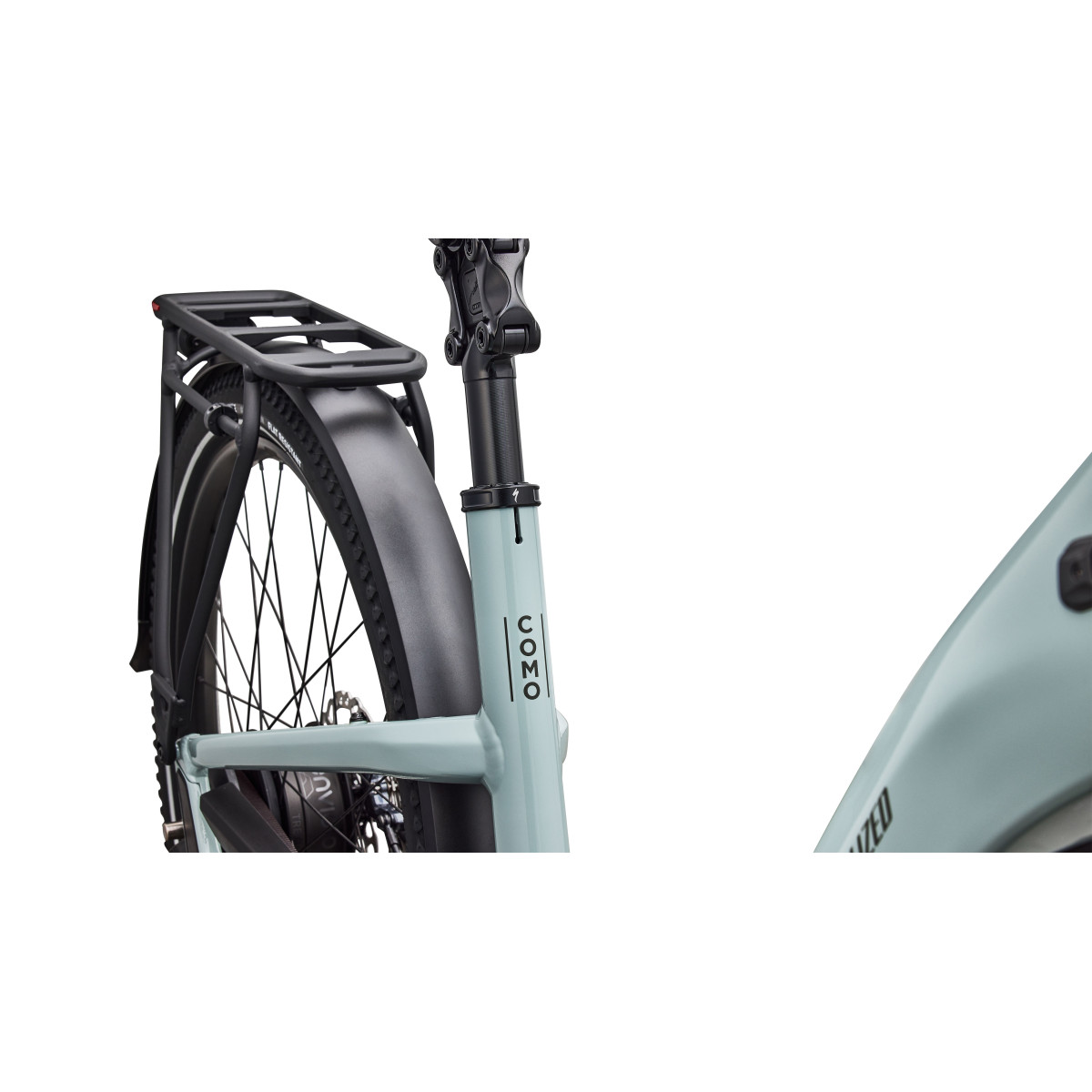 Specialized Turbo Como 5.0 IGH elektrovelosipēds | Gloss Agave Grey - Oak Green Metallic