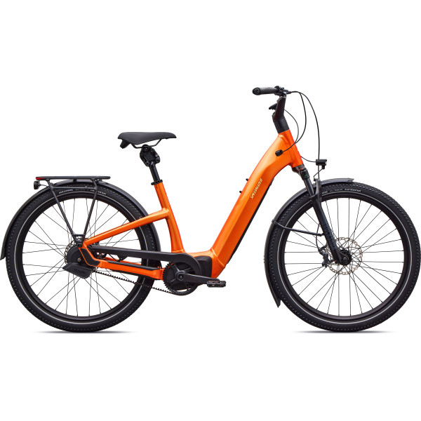 Specialized Turbo Como 5.0 IGH elektrovelosipēds | Gloss Tangerine - Sunset Yellow