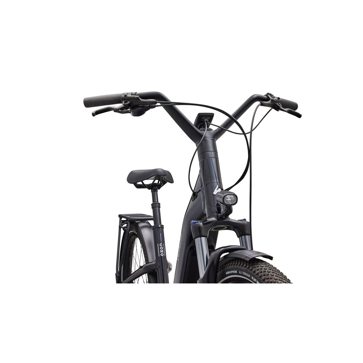 Specialized Turbo Como 4.0 elektrovelosipēds | Gloss Metallic Dark Navy - Satin Silver Reflective
