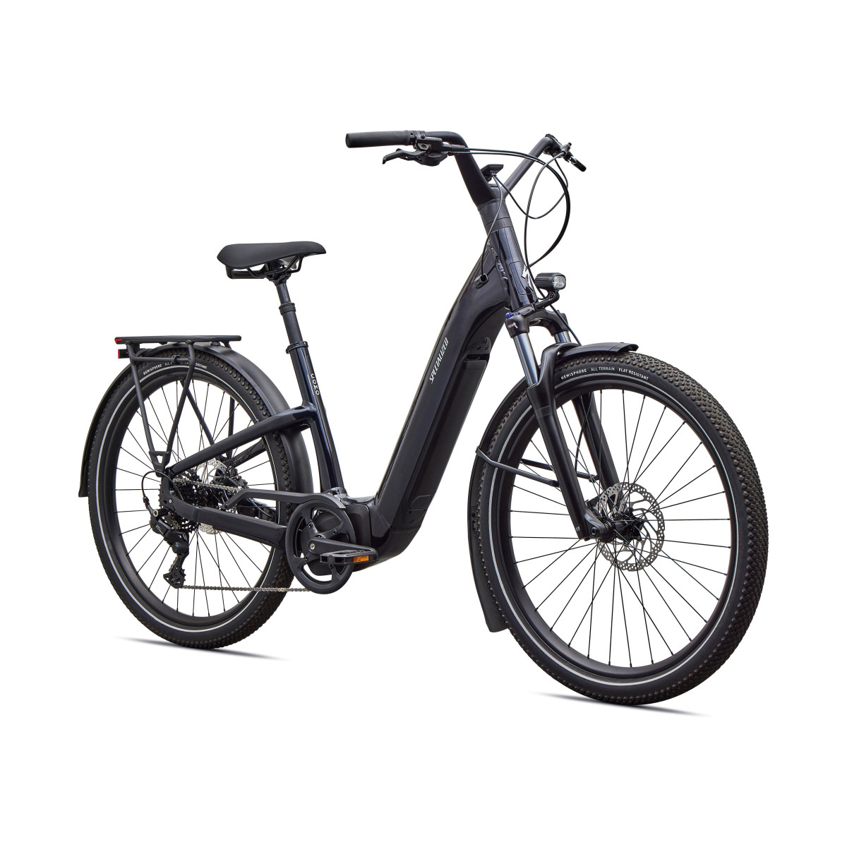 Specialized Turbo Como 4.0 elektrovelosipēds | Gloss Metallic Dark Navy - Satin Silver Reflective
