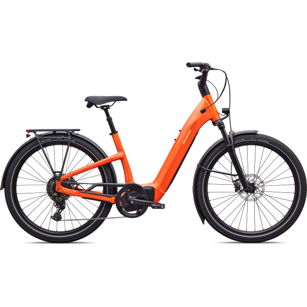Specialized Turbo Como 4.0 elektrovelosipēds | Gloss Tangerine - Sunset Yellow