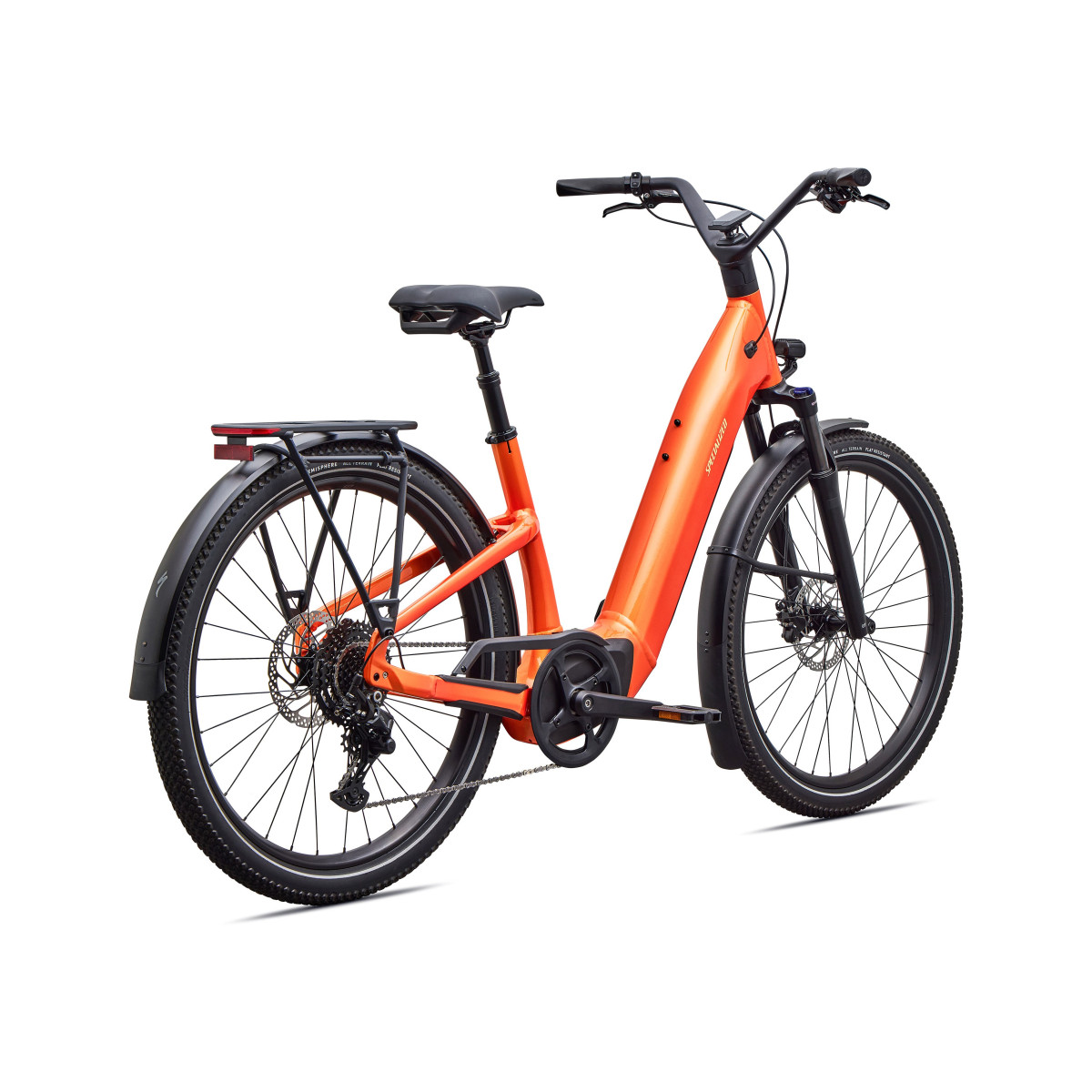 Specialized Turbo Como 4.0 elektrovelosipēds | Gloss Tangerine - Sunset Yellow