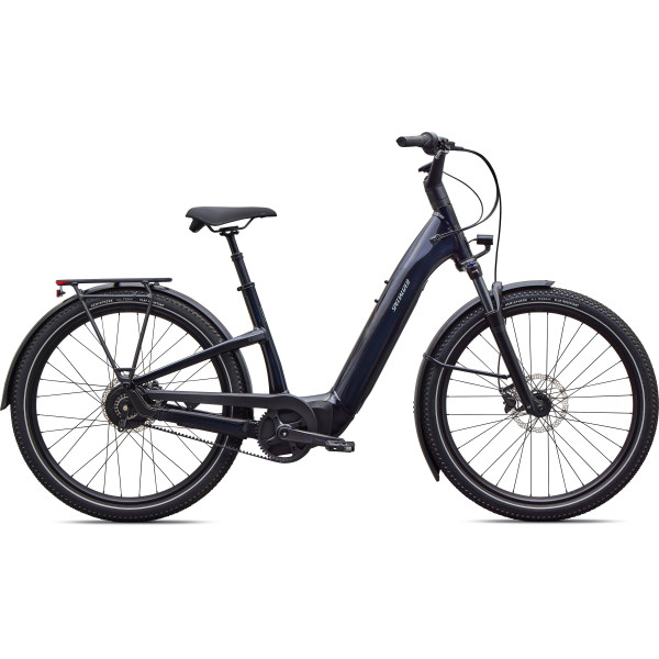 Specialized Turbo Como 4.0 IGH elektrovelosipēds | Gloss Metallic Dark Navy - Satin Silver Reflective