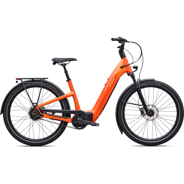 Specialized Turbo Como 4.0 IGH elektrovelosipēds | Gloss Tangerine - Sunset Yellow