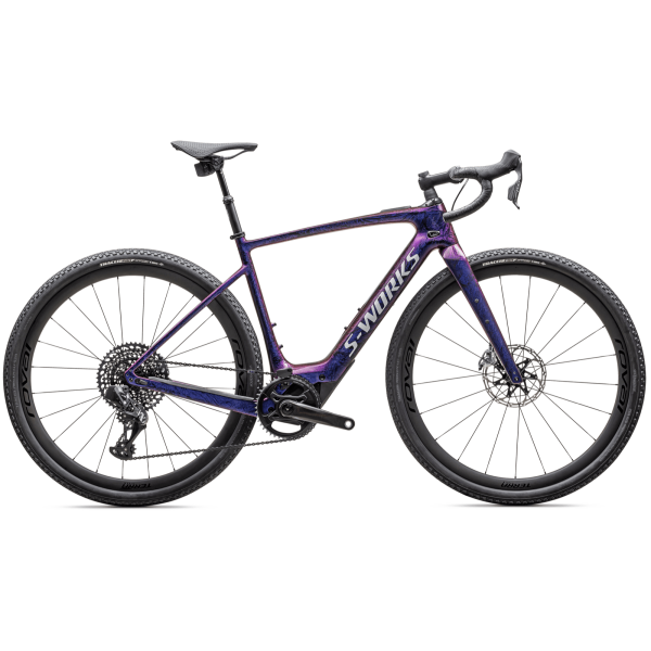 S-Works Turbo Creo 2 elektriskais velosipēds | Gloss Carbon - Red To Blue Pearl Strata