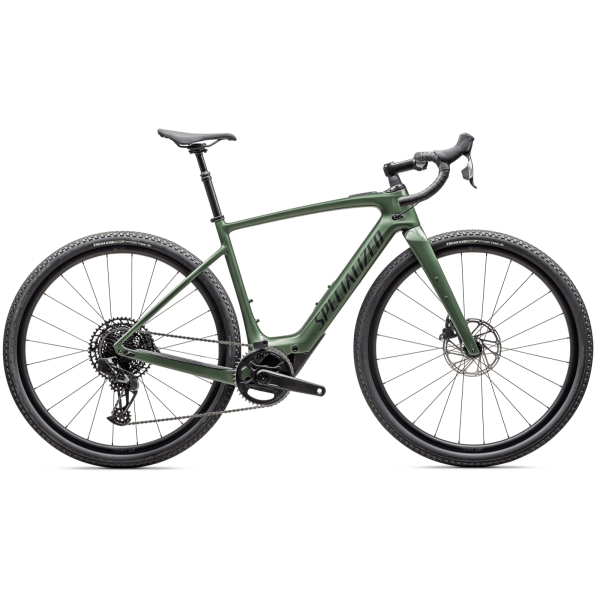 Specialized Turbo Creo 2 Comp elektriskais velosipēds | Cypress Metallic - Black Liquid Metal