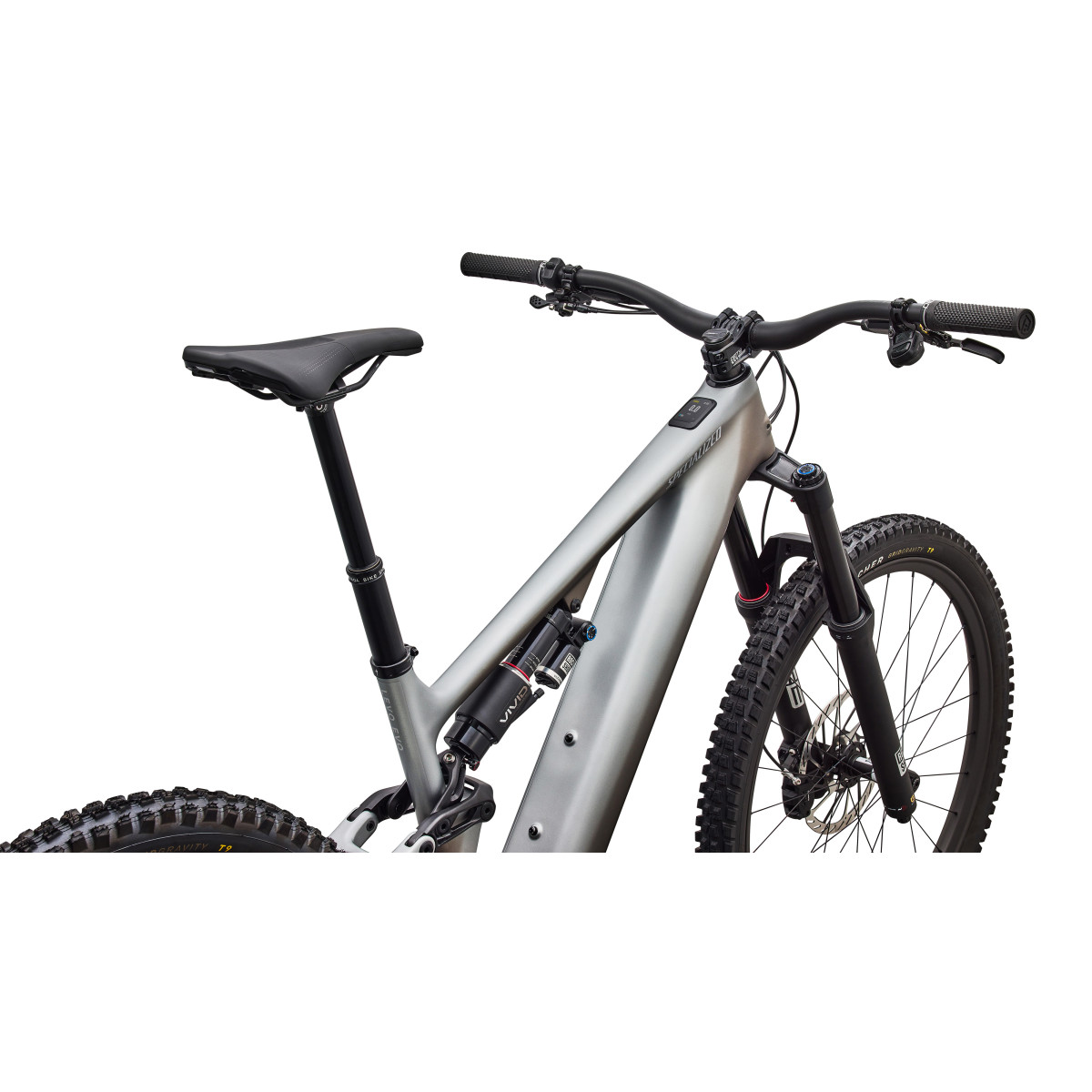 Specialized Turbo Levo 4 EVO Pro elektrovelosipēds | Satin Shadow - Silver Dust