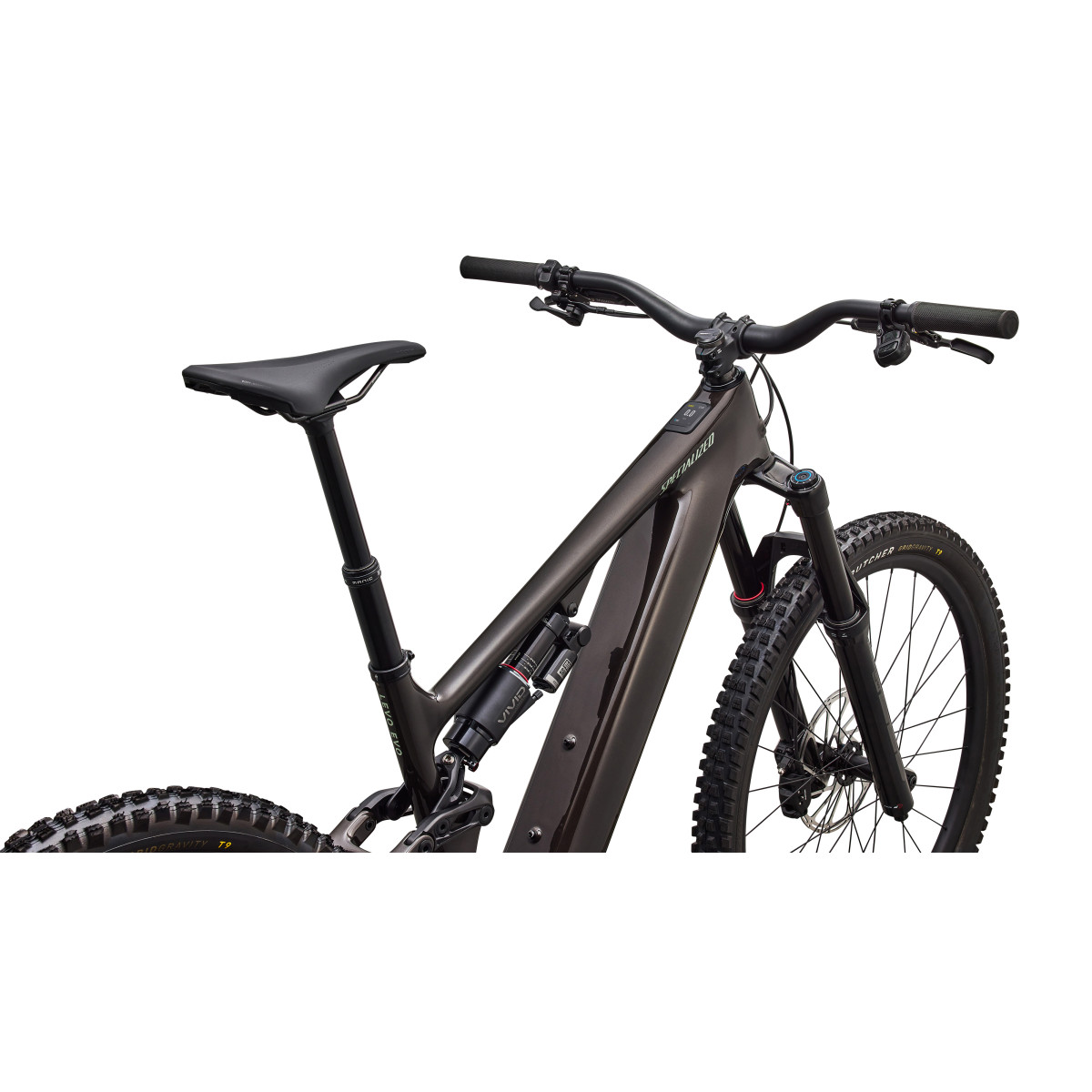 Specialized Turbo Levo 4 EVO Comp elektrovelosipēds | Gloss Warm Smoke - Pistachio