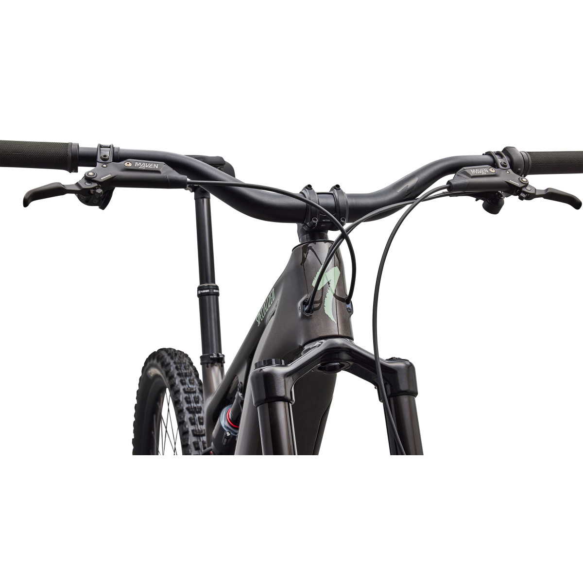 Specialized Turbo Levo 4 EVO Comp elektrovelosipēds | Gloss Warm Smoke - Pistachio