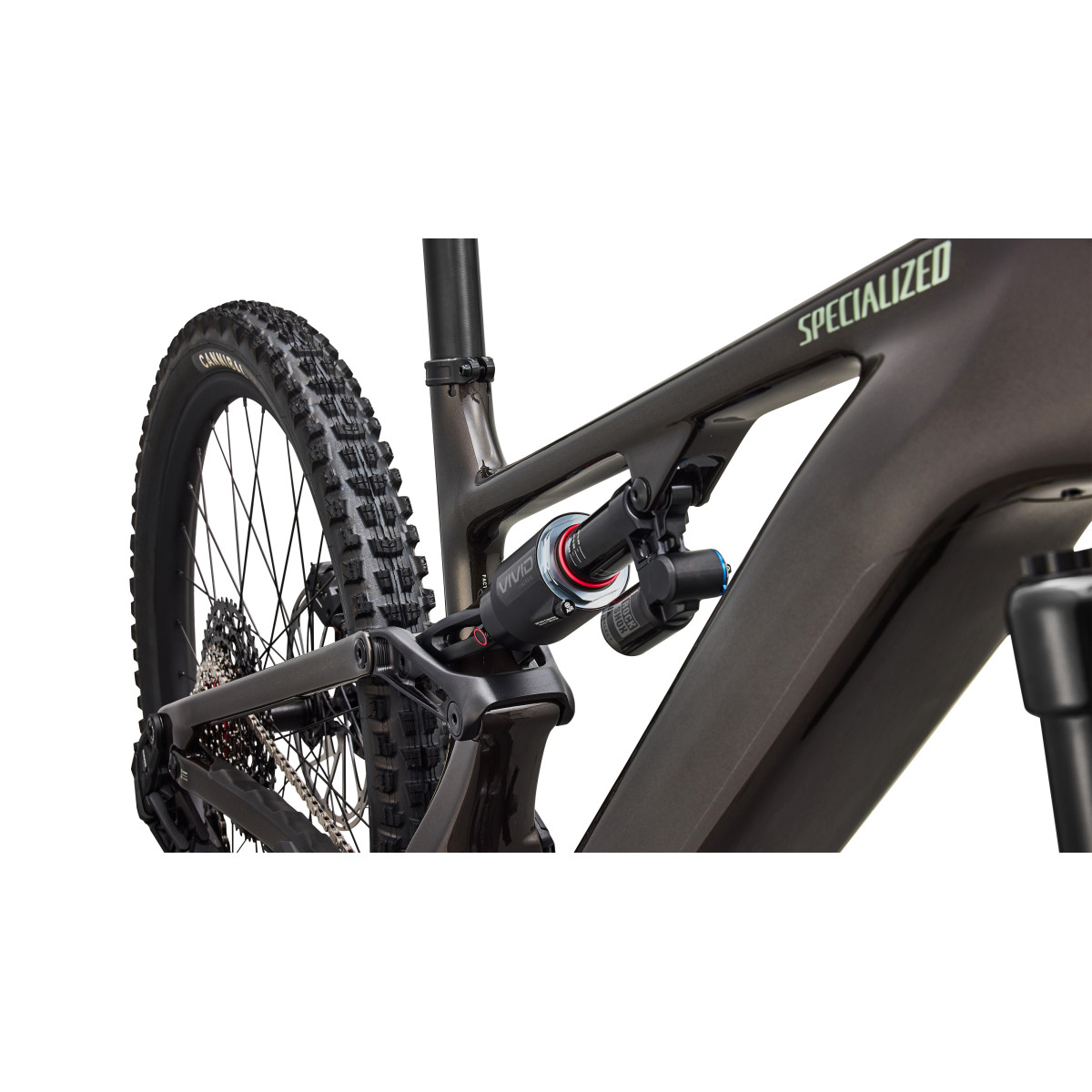 Specialized Turbo Levo 4 EVO Comp elektrovelosipēds | Gloss Warm Smoke - Pistachio