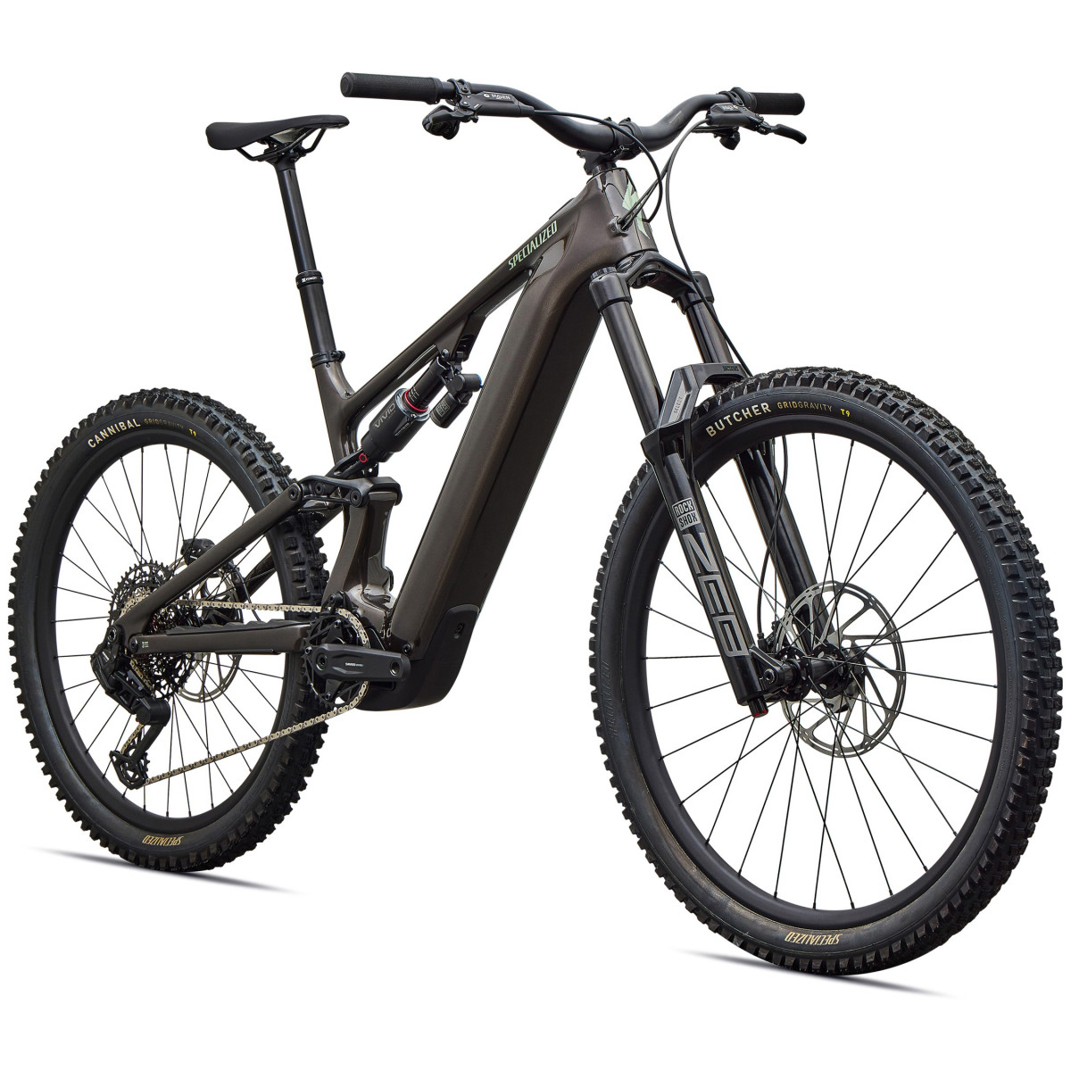 Specialized Turbo Levo 4 EVO Comp elektrovelosipēds | Gloss Warm Smoke - Pistachio