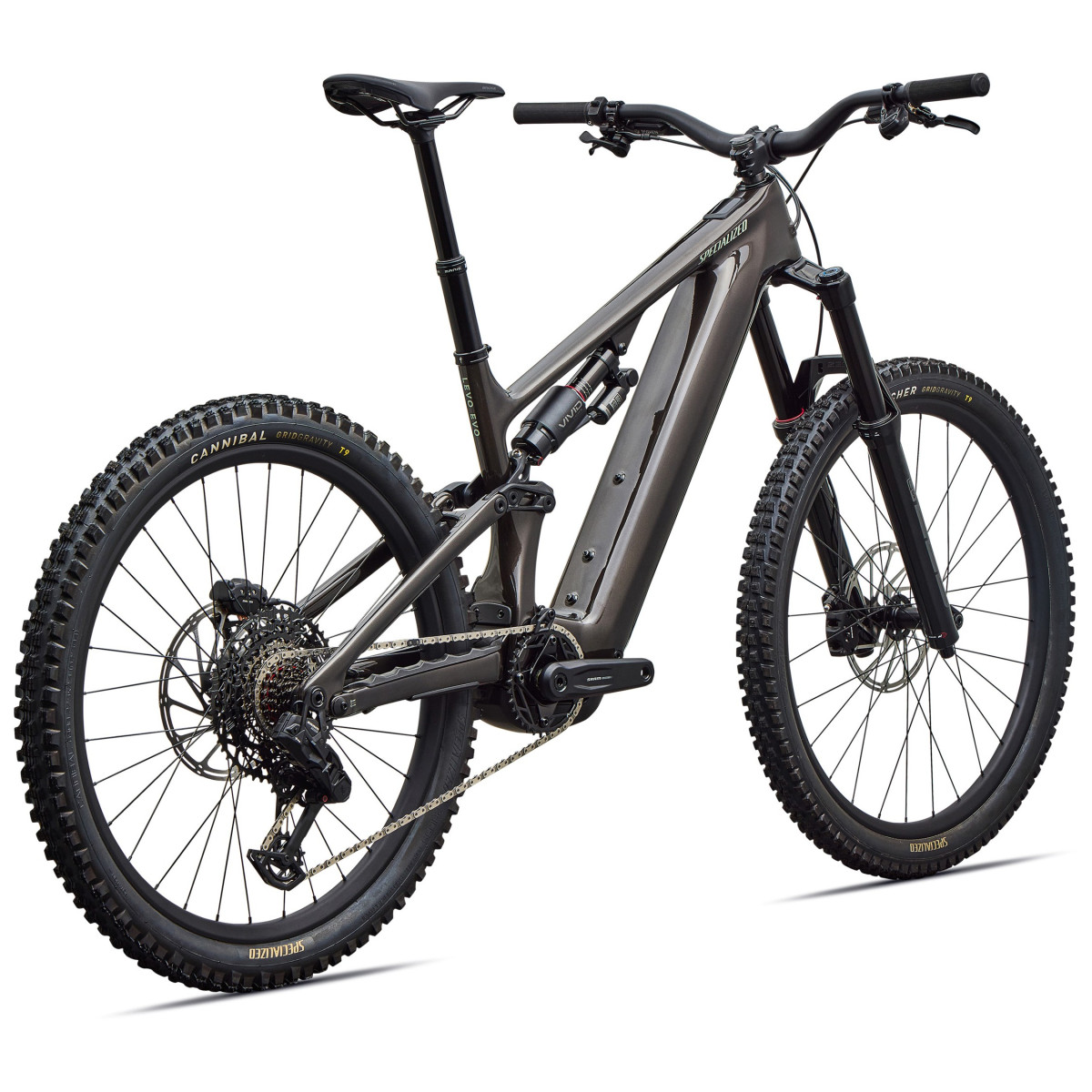 Specialized Turbo Levo 4 EVO Comp elektrovelosipēds | Gloss Warm Smoke - Pistachio