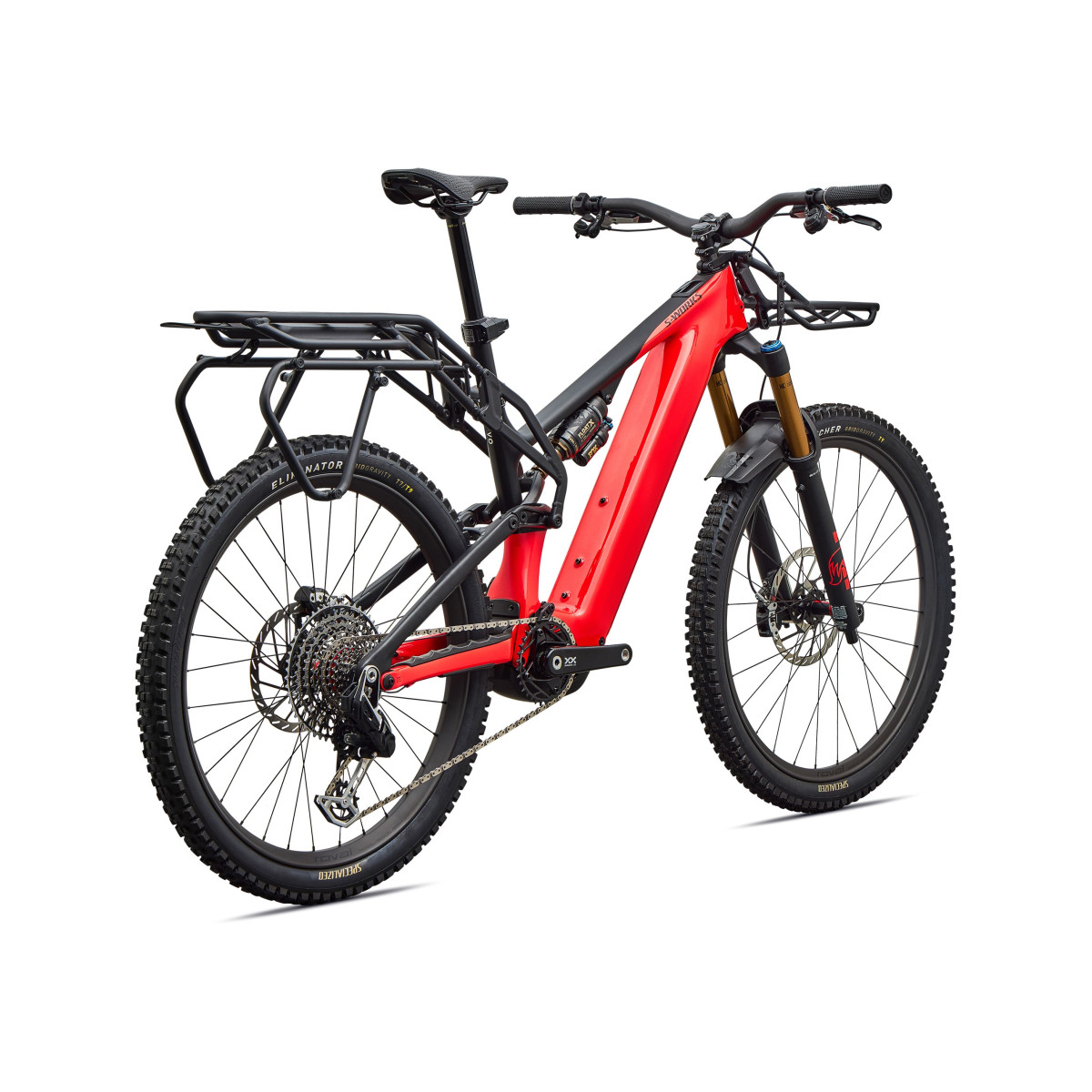 S-Works Turbo Levo 4 X elektrovelosipēds | Fiery Red - Black