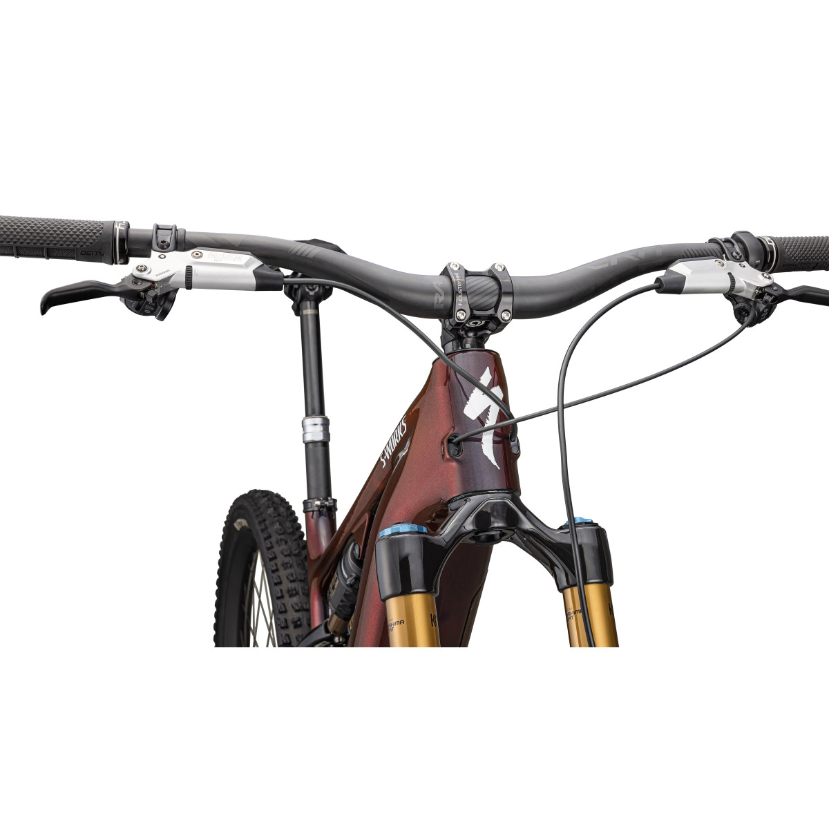 S-Works Turbo Levo 4 elektrovelosipēds | Gloss Red Pearl - Black