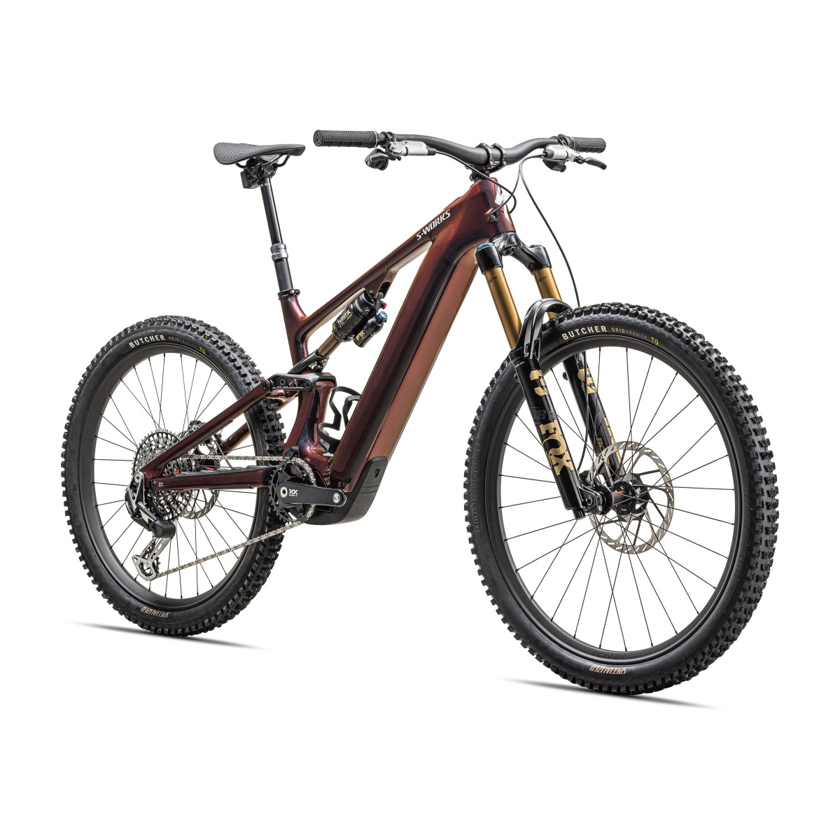 S-Works Turbo Levo 4 elektrovelosipēds | Gloss Red Pearl - Black